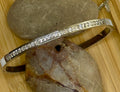 Armband Fein & Baguette Kristall – Eleganter Edelstahl Bangle Silber